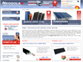 Neosolar, solární e-shop - specializovaný e-shop 
